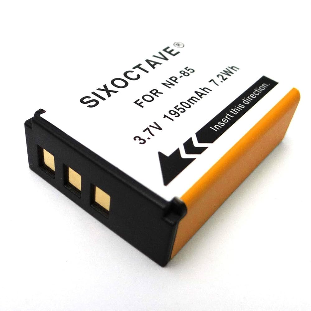 Amazon | SIXOCTAVE 富士フィルム NP-85 大容量互換電池